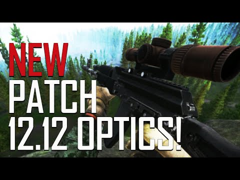 ALL of the NEW OPTICS for patch 12.12 Tarkov (sights)