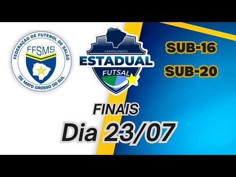 CAMPEONATO ESTADUAL FEMININO SUB-16 e SUB-20 - FFSMS - FINAIS dia 23/07/2023