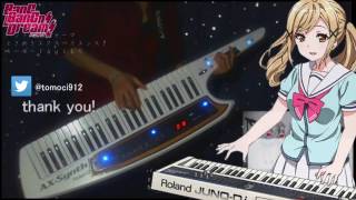 【バンドリ!OP】ときめきエクスペリエンス！耳コピで弾いてみた＠ともち【キーボード】 BanG Dream!