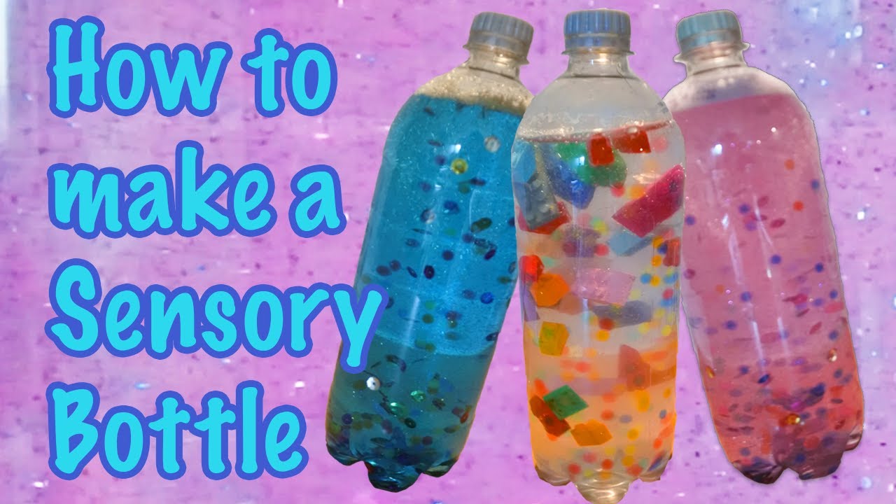 How to make a Sensory Bottle | Easy + Quick | DIY