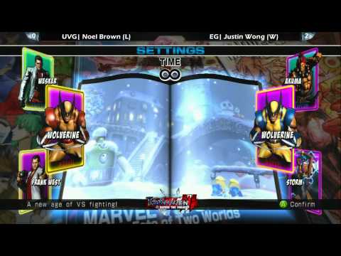 Toryuken 3 Day 2 - UMVC3 Grand Finals - UVG| Noel Brown vs EG| Justin Wong