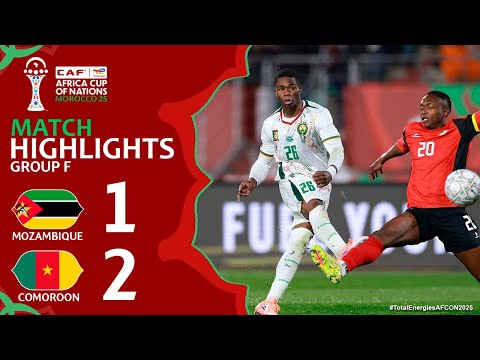 Mozambique vs Cameroon 1-2 Highlights | AFCON 2025 - #TotalEnergiesAFCON2025 | cameroon mozambique