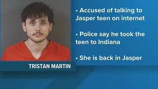 Indiana man charged after meeting up with Jasper 15-year-old, driving her back to Indiana