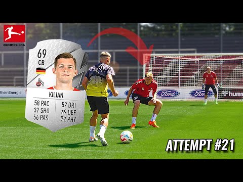 I Had 30 1v1's vs a German 1. Bundesliga Defender and Scored ___ Goals