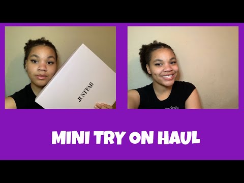 Mini Try On Hual| Fashion Nova Just Fab and more| Unboxing|