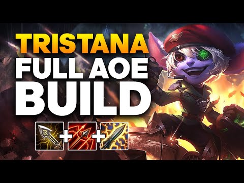 Grandmaster Tristana ADC Gameplay - The Build that Melts Everything in your Path | League of Legends