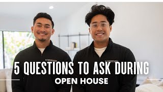 5 Questions to Ask an Open House Agent | Real Estate Buyers Guide