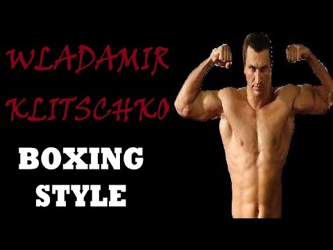 Wladimir Klitschko's boxing style