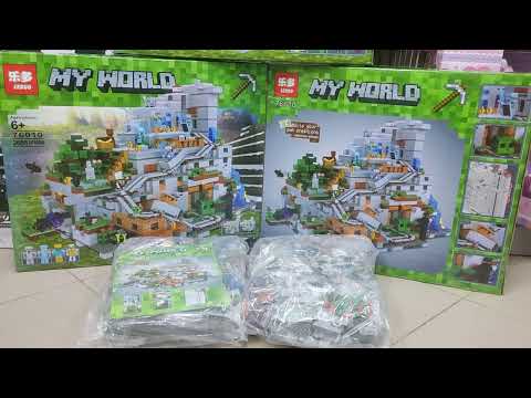 Конструктор my world 76010 Горная пещера 2688 детали