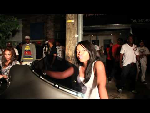 MAEGAN BELLE AT MORENO'S BROOKLYN RYDERS VIDEO SHOOT FEATURING RED CAFE & JOELL ORTIZ