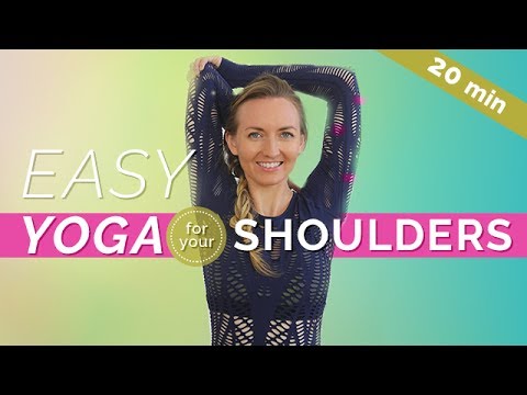 Easy Shoulder Stretching for Tension and Pain Relief (20-min)