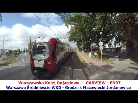 WKD EN97 Warszawa - Grodzisk Mazowiecki [CabView 4K] #wkd #cabview #strajkwkd