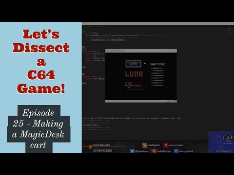 Lets Dissect a Commodore 64 Game! - Episode 25 - Make a multi game Magic Desk cart - 26/03/2020