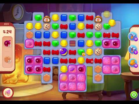 HomeScapes Level 854 no boosters