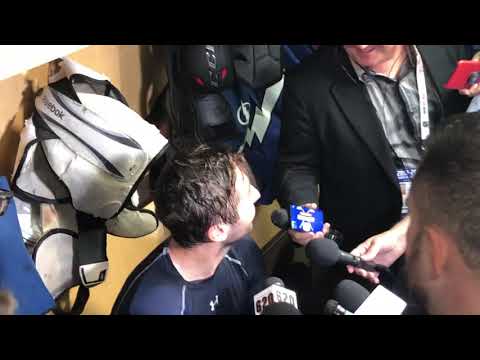 Tyler Johnson postgame vs. Carolina 10-16-18