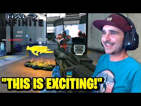 Summit1g Reacts to NEW Halo Infinite Multiplayer Beta Gameplay LIVE!