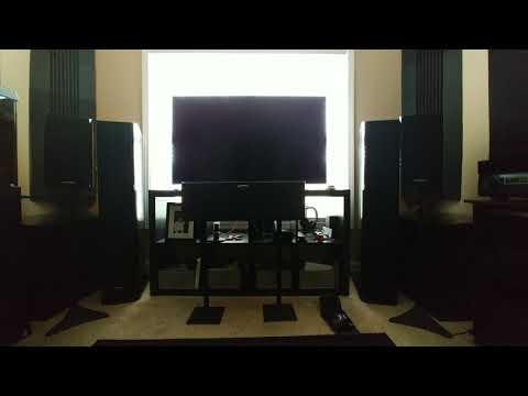 Polk Audio LSiM 703 Bookshelf Speaker 2 Channel Music listening Test.