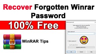 How to Recover RAR File Password | winrar password unlock | Best rar password unlocker 2023