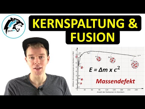 Kernspaltung & Kernfusion – (inkl. Massendefekt & Bindungsenergie) | NEU