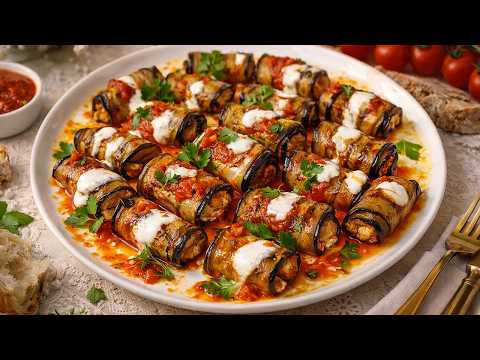 Stuffed Eggplant Borani with Meatballs | Authentic Afghan Borani Banjan Recipe (بادنجان بورانی) 🍆🥩