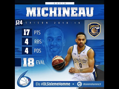DLSIxiemeHomme - J24 : David Michineau (Levallois)
