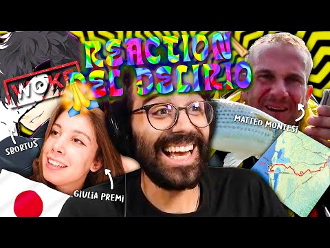 REACTION DEL DELIRIO | Dario Moccia reagisce a GIULIA PREMI, MONTESI e SBORTUS
