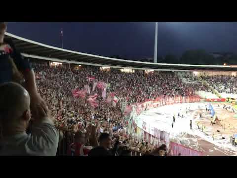 Crvena Zvezda-Sūduva GOAL: Boači (Boakye) 1:0 Stadion point of view
