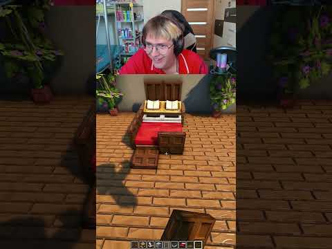 This Is Most Realistic Bed In Minecraft History?!🤔​🤐 #minecraft #minecraftbuilding #gaming #klproza