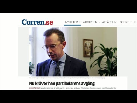 Toppmoderat första att kräva Anna Kinberg Batras avgång - Nyheterna (TV4)