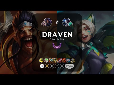Draven ADC vs Jinx - KR Master Patch 13.6