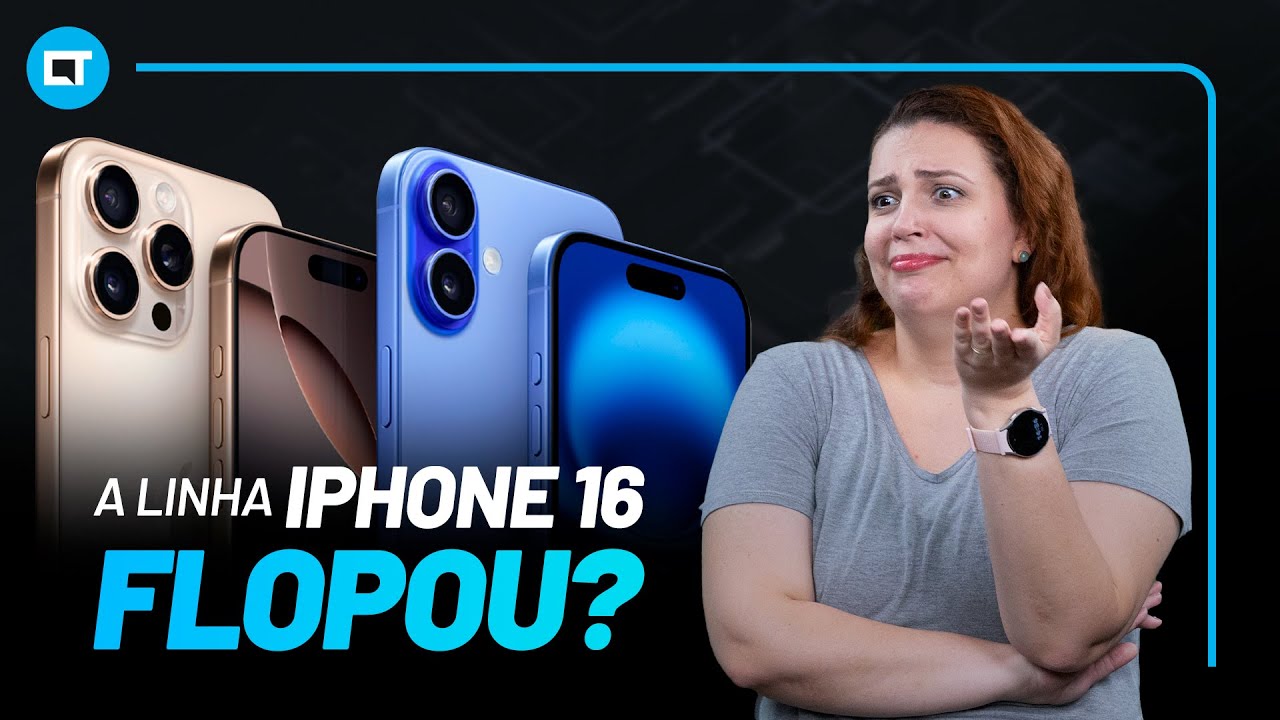 A linha iPhone 16 FLOPOU?