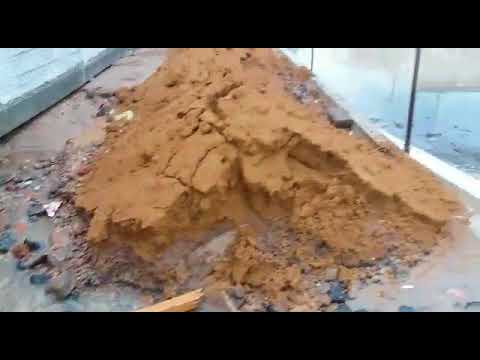 CHUVA ALAGA ESTÁDIO DO JAZIDÃO EM CAPIM GROSSO