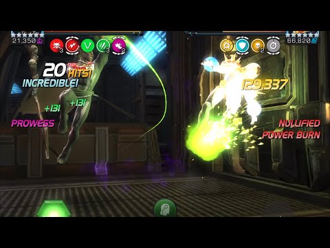 R3 sig 20 Dr Voodoo is insane #mcoc #marvelcontestofchampions