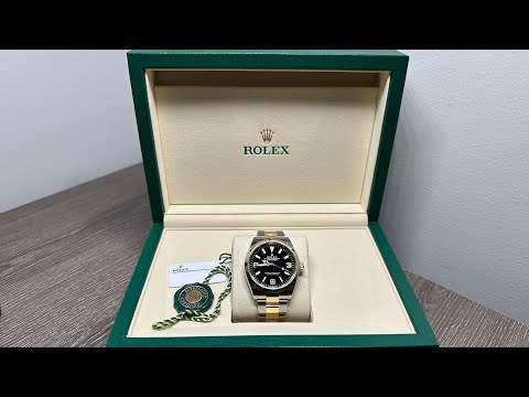 My First Rolex - The Two Tone Explorer 36mm (Steel & Yellow Gold) Unboxing and Review