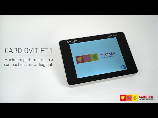 Schiller Cardiovit FT-1 avec logiciel ETM pour Windows
