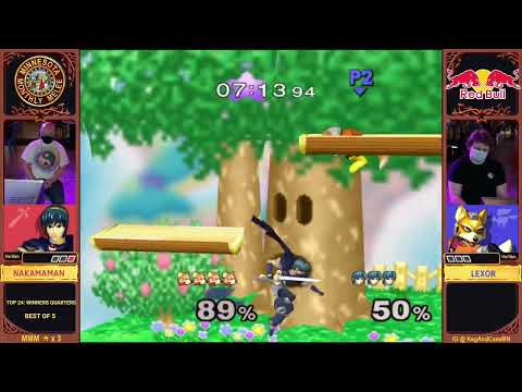 MMM #3 - Top 24 WQ: Nakamaman (Marth) vs Lexor (Fox)