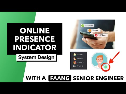 online presence indicator system design