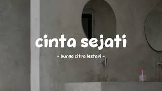 Download lagu bunga citra lestari - cinta sejati - lirik.id mp3