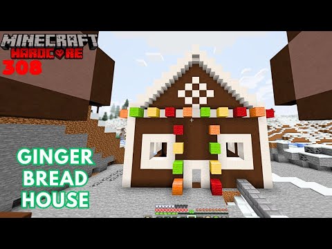 Insane Minecraft Gingerbread House Build!