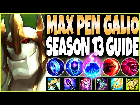 Max Damage Galio Build: SHOCKING Damage Output VS Season 13 Meta Picks!