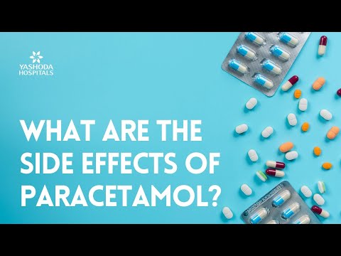 What are the side efects Paracetamol?