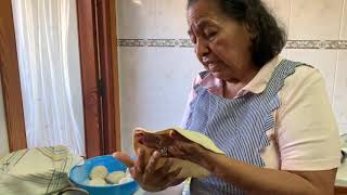 The original recipe for Honduran baleadas
