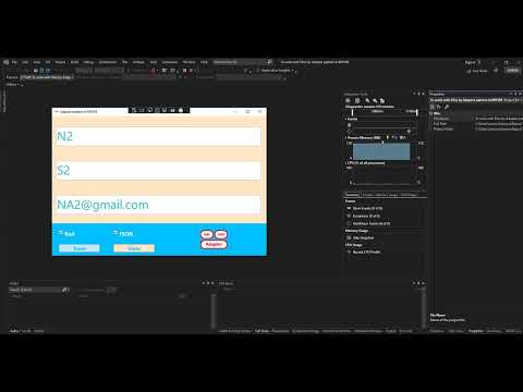 To work with Files (by Adapter pattern inMVVM)