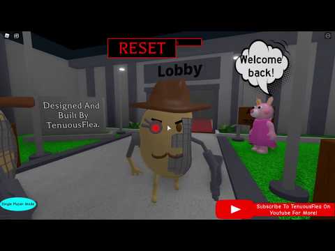 New Mr P Cyborg! + JUMPSCARE | Roblox Piggy - Custom Characters Showcase(CYBORG)