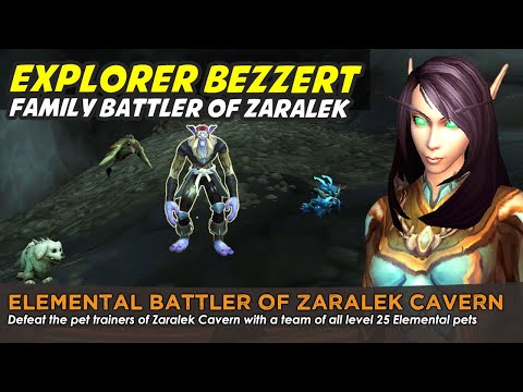 Explorer Bezzert (Elemental team) - Family Battler of Zaralek Cavern