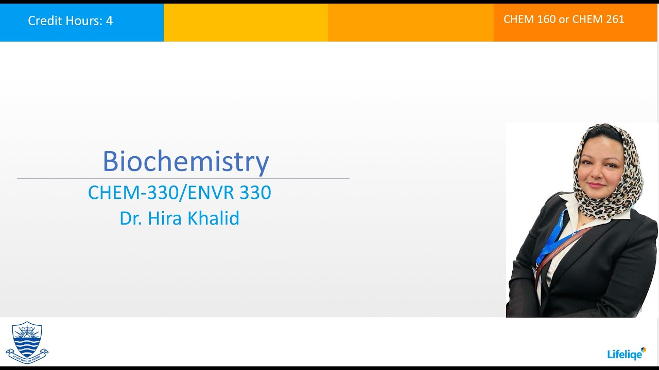 Course Trailer CHEM-330