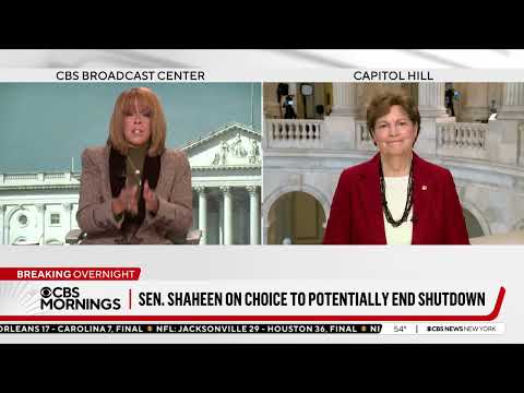 On CBS: Shaheen Discusses Vote to Open Government, Address Health Care Costs