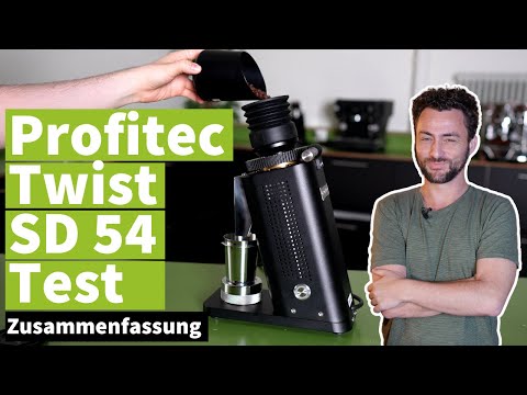 Profitec Twist SD54 Single-Dosing-Mühle im Kurztest