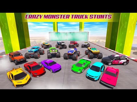 Mega Ramp Car Racing Stunts 3D - Impossible Tracks Adroid Gameplay HD