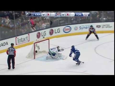 Tyler Bozak Shootout goals vs Vancouver Canucks 06-01-18
